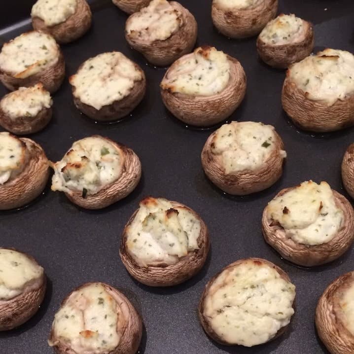 Creamy Stuffed Mushroom