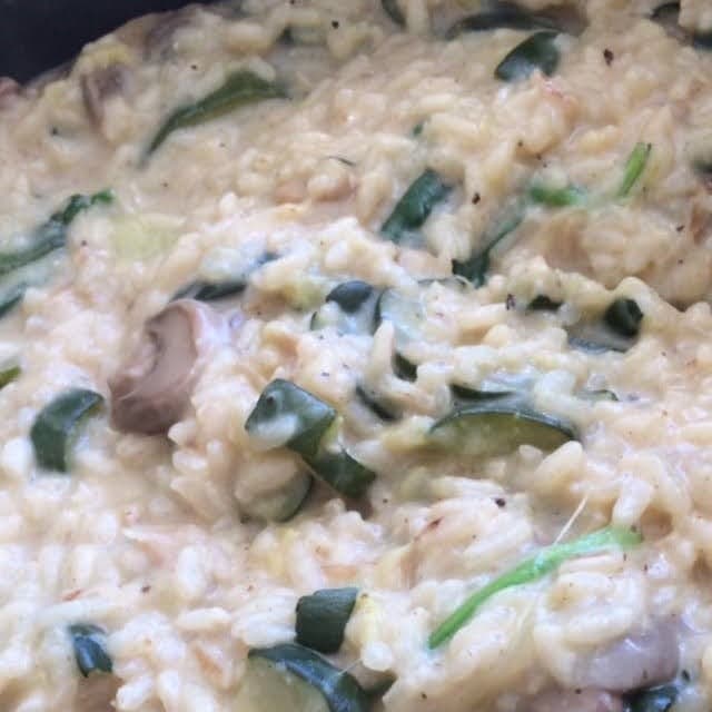 Zucchini Risotto