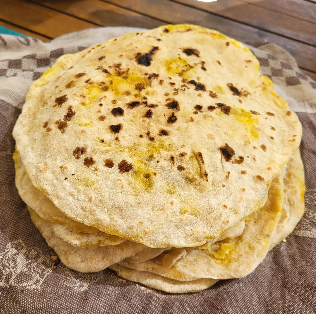 Potato Stuffed Flatbread